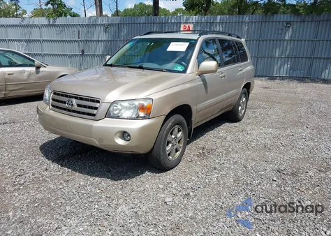 2006 Toyota Highlander V6 z USA, uszkodzony, nr VIN JTEEP21A860156229